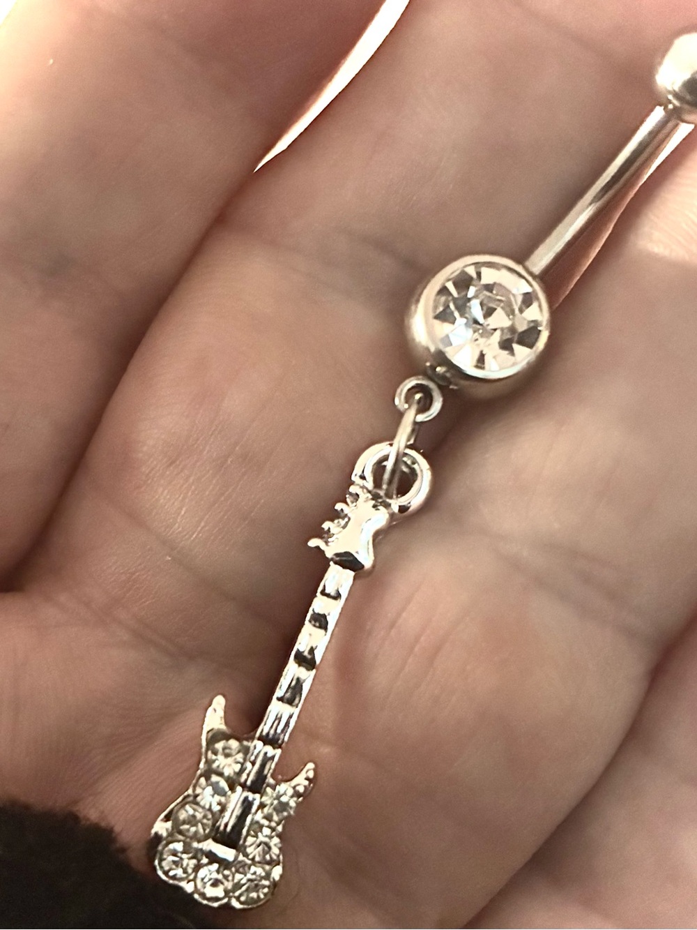 NAVEL BELLY RING guitar
